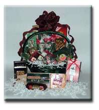 Christmas Basket Deluxe Gift Basket