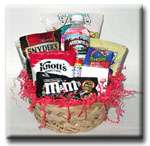 The Deluxe Snack Gift  Basket